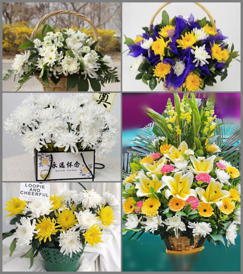 山东莱芜莱城区寨里镇后裴王村白事提篮配送